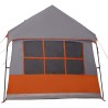 Tente familiale avec toit Gris et orange 622 x 295 x 238 cm 531717531717