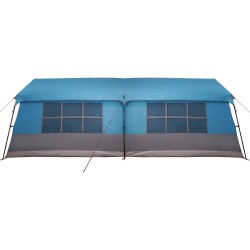 Tente familiale avec toit Bleu et gris 622 x 295 x 238 cm 531720531720