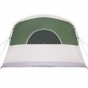 Tente familiale avec toit Vert et blanc 576 x 325 x 213 cm 531726531726