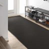 Tapis d'entrée Autre Noir 120 x 300 cm Polyamide et PVC 531731531731