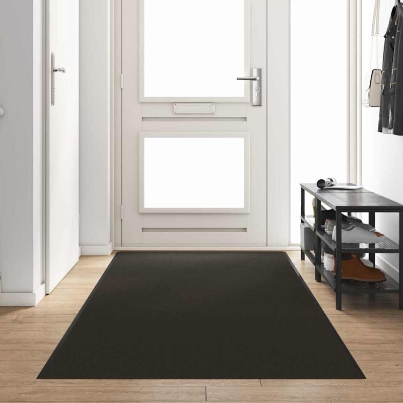 Tapis d'entrée Noir 120 x 350 cm 100% Polyamide 531732531732