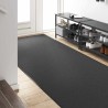 Tapis d'entrée Anthracite et noir 120 x 300 cm Polyamide et PVC 531735531735