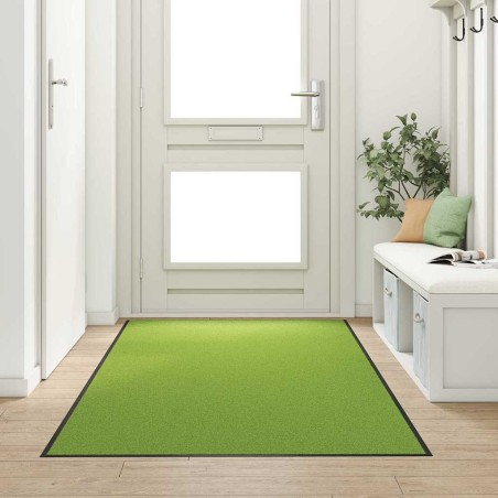 Tapis d'entrée Autre Vert et Noir 120 x 250 cm Polyamide et PVC 531744531744