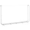 Portant de bois de chauffage 250x25x150 cm acier galvanisé 531746531746