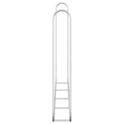 Portant de bois de chauffage 250x25x150 cm acier galvanisé 531746531746