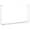 Portant de bois de chauffage 250x25x150 cm acier galvanisé 531746531746