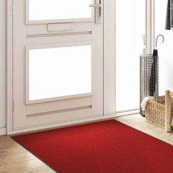 Tapis d'entrée Rouge et Noir 120 x 350 cm 100% Polyamide 531750531750