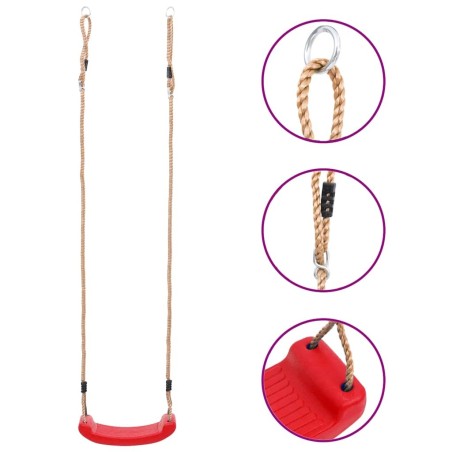 Siège de balançoire pour enfants Rouge 531767531767