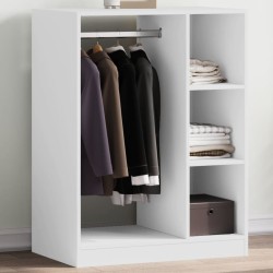 Garde-robe blanc 77x48x102 cm bois d'ingénierie 531774531774