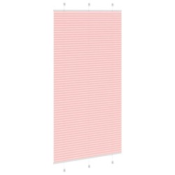 Store plissé rose 105x200 cm largeur du tissu 104,4cm polyester 531777531777