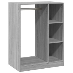 Garde-robe sonoma gris 77x48x102 cm bois d'ingénierie 531791531791
