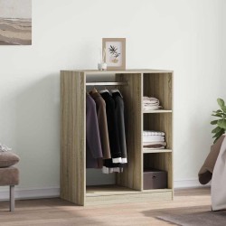 Garde-robe chêne sonoma 77x48x102 cm bois d'ingénierie 531794531794