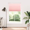 Store plissé rose 115x200 cm largeur du tissu 114,4cm polyester 531795531795