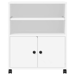 Support d'imprimante avec roulettes blanc 60x48x74 cm 531796531796