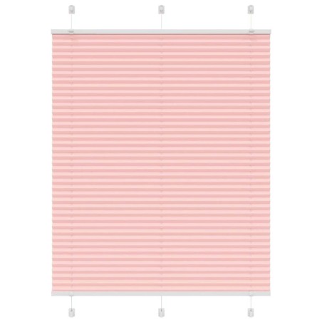 Store plissé rose 105x100 cm largeur du tissu 104,4cm polyester 531806531806
