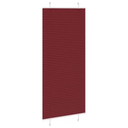 Store plissé rouge bordeaux 100x200 cm largeur du tissu 99,4 cm 531812531812