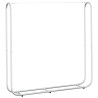 Portant de bois de chauffage 150x25x150 cm acier galvanisé 531846531846