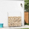 Portant de bois de chauffage 150x25x150 cm acier galvanisé 531846531846
