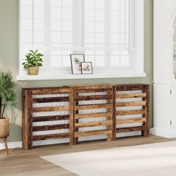 Cache-radiateur vieux bois 205x21,5x83,5 cm bois d'ingénierie 531861531861