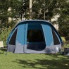Tente de cabine familiale 6 personnes bleu imperméable 531865531865