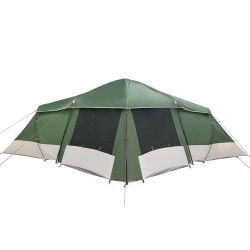 Tente familiale avec toit Vert et gris 721 x 335 x 212 cm 531867531867