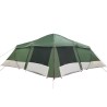 Tente familiale avec toit Vert et gris 721 x 335 x 212 cm 531867531867