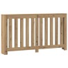Cache-radiateur chêne artisanal 149x20x82 cm bois d'ingénierie 531896531896