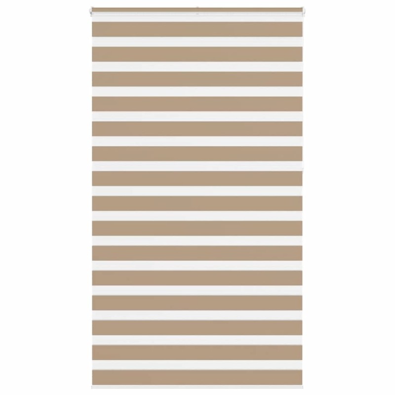 Store zèbre marron sable largeur du tissu 130,9 cm polyester 531897531897