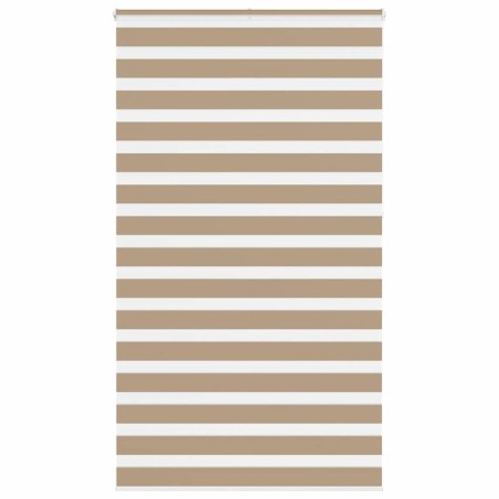 Store zèbre marron sable largeur du tissu 130,9 cm polyester 531897531897