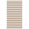 Store zèbre marron sable largeur du tissu 130,9 cm polyester 531897531897