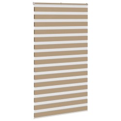 Store zèbre marron sable largeur du tissu 130,9 cm polyester 531897531897