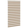 Store zèbre marron sable largeur du tissu 130,9 cm polyester 531897531897