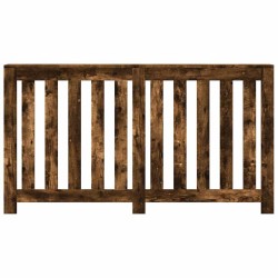 Cache-radiateur chêne fumé 149x20x82 cm bois d'ingénierie 531903531903