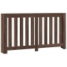 Cache-radiateur chêne marron 149x20x82 cm bois d'ingénierie 531916531916