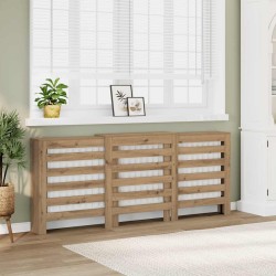 Cache-radiateur chêne artisanal 205x21,5x83,5 cm 531922531922