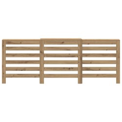 Cache-radiateur chêne artisanal 205x21,5x83,5 cm 531922531922