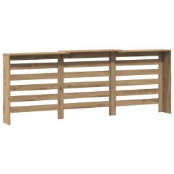 Cache-radiateur chêne artisanal 205x21,5x83,5 cm 531922531922