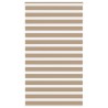 Store zèbre marron sable largeur du tissu 115,9 cm polyester 531931531931