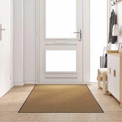 Tapis d'entrée Crème et noir 120 x 250 cm Polyamide et PVC 531950531950