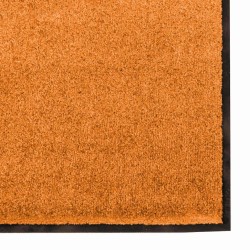 Tapis d'entrée Orange et Noir 120 x 250 cm Polyamide et PVC 531952531952