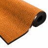 Tapis d'entrée Orange et Noir 120 x 250 cm Polyamide et PVC 531952531952