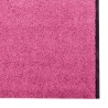 Tapis d'entrée Autre Rose et Noir 120 x 400 cm Polyamide et PVC 531955531955