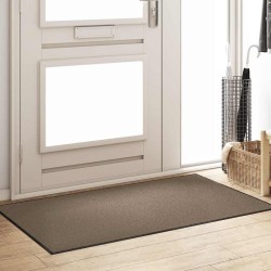 Tapis d'entrée Beige et Noir 90 x 150 cm 100% Polyamide 531965531965