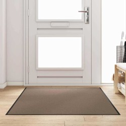 Tapis d'entrée Beige et Noir 120 x 180 cm 100% Polyamide 531966531966