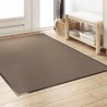 Tapis d'entrée Beige et Noir 120 x 180 cm 100% Polyamide 531966531966