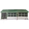 Tente familiale Vert et blanc 620 x 322 x 240 cm Polyester 531970531970
