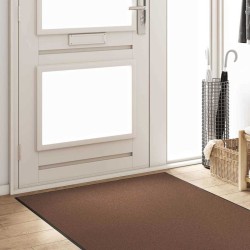 Tapis d'entrée Marron et Noir 120 x 250 cm 100% Polyamide 531981531981