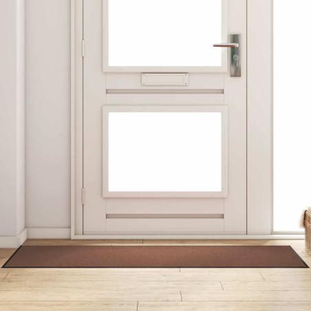 Tapis d'entrée Marron et Noir 60 x 180 cm 100% Polyamide 531985531985