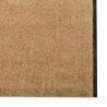 Tapis d'entrée Crème et noir 120 x 400 cm Polyamide et PVC 531986531986