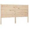  Tête de lit 166x4x100 cm Bois massif de pin 